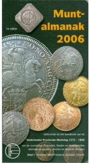 N.V.M.H. Muntalmanak / 2006 deel 1 Holland, West-Friesland, Zeeland, Utrecht - Boek N.V.M.H. (9078309024)