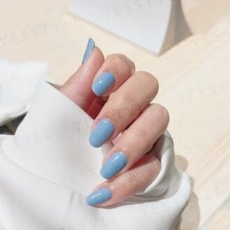 N23 - Salty Blue Self-Adhesive Nail Polish Wraps 1 set