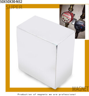 N52 1pcs Blok Magneet 50x50x30mm Super Sterke Rare Earth magneten Neodymium Magneet 50 * 50*30mm