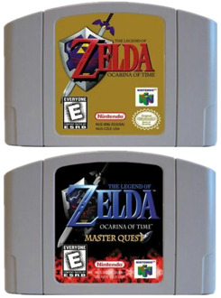 N64 Game The Legend of Zelda Ocarina of Time Master Quest For Nintendo 64 Video Games Cartridges US/CAN Console