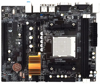 N68 C61 Desktop Computer Motherboard Support For Am2 For Am3 Cpu Ddr2+Ddr3 Memory Mainboard With 4 Sata2 Ports