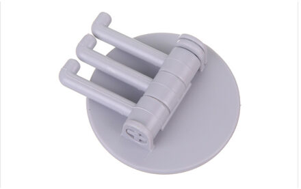 Naadloze Zelfklevende Haak Draaibare Sterke Lager Stickers Haak Roterende Muur Hanger Huishoudelijke Badkamer Keuken Douche Haken 01