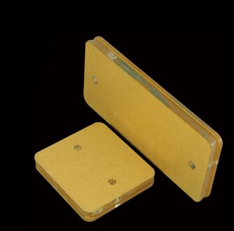 Naaien Accessoires Acryl Sjabloon Voor Leer Rits Installatie Installer Portemonnee Fix Diy Tool Reparatie 100x95mm