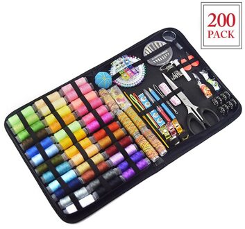 Naaien Kits Diy Kleding Handwerken Opbergdoos Multifunctionele Arts Crafts Hand Quilten Stiksels Borduurgaren Sewings Kit 200 stk