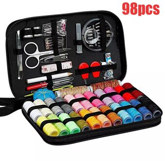 Naaien Kits Diy Kleding Handwerken Opbergdoos Multifunctionele Arts Crafts Hand Quilten Stiksels Borduurgaren Sewings Kit 98 stk