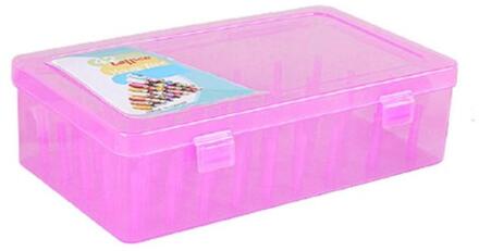 Naaigaren Opbergdoos Plastic Threadbox Huishoudelijke Multifunctionele Opslag Houder Naald Transparante Speciale Doos U4U1