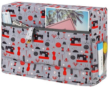 Naaimachine Cover Beschermende Stof Case Tas Met Opbergvakken Voor Naalden & Accessoires Voor Huishoudelijke