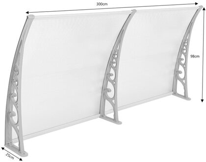 Naar Europa Venster Luifel Patio Cover Luifel Deur Venster Luifel Tuinhuisjes Outdoor Deur Luifel Luifel Tent Tuin Hwc 100x300 cm