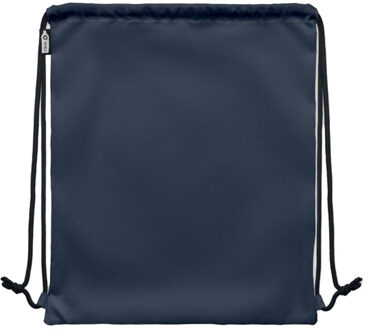 Nacht grote rpet trekkoordzak Blauw - One size