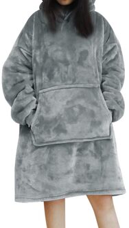 Nacht Vrouwelijke Winter Nachtjapon Gown Dikke Warme Vrouwen Nachtkleding Nachtkleding Comfortabele Lange Gewaad Gary