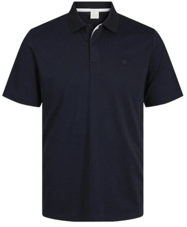 Nachtblauw Polo Shirt Jack & Jones , Blue , Heren - 2Xl,Xl,L,M