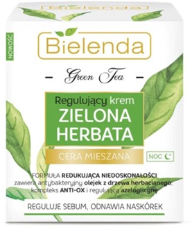 Nachtcrème Bielenda Green Tea Regulating Face Cream Night 50 ml