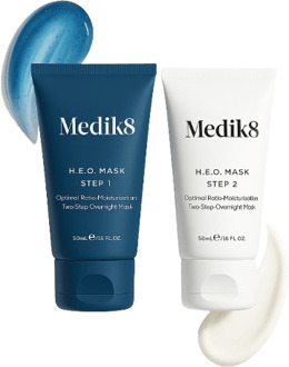 Nachtcrème Medik8 Optimal Ratio Moisturisation Two-Step Overnight Mask 50 ml + 50 ml