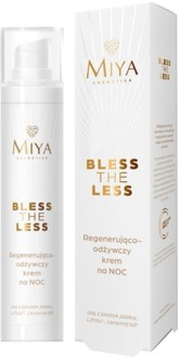 Nachtcrème MIYA Cosmetics Bless The Less Regenerating and Nourishing Night Cream 50 ml