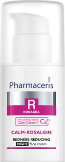 Nachtcrème Pharmaceris Calm-Rosalgin Redness Reducing Night Cream 30 ml