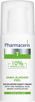 Nachtcrème Pharmaceris Sebo-Almond Peel 10% Exfoliating Night Cream 50 ml
