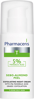 Nachtcrème Pharmaceris Sebo-Almond Peel 5% Exfoliating Night Cream 50 ml