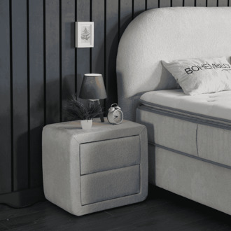 Nachtkastje Bohembedd - Dekbed-Discounter.nl Beige