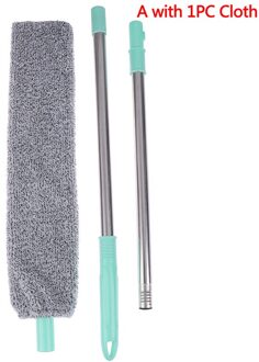 Nachtkastje Stof Borstels Lange Steel Mop Sweep Artefact Lange Spleet Statische Stof Borstel Extensible Schoonmaken Stofdoek Sofa Kloof Bont Haar
