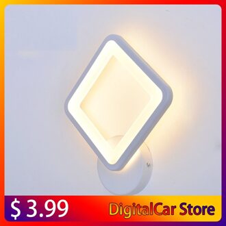 Nachtkastje Wandlamp Slaapkamer Massief Hout Roterende Gangpad Gang Gang Nordic Woonkamer Led Muur Schilderen Bedlampje warm wit (2700-3500K)