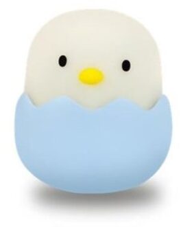 Nachtlamp usb dimbaar, baby egg, blauw