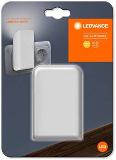Nachtlicht LED: für Wand, LUNETTA® Glow / 0,28 W, 220…240 V, Warm White, 3000 K, Gehäusematerial: Polycarbonat (PC)