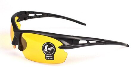 Nachtzicht Drivers Goggles Interieur Accessoire Beschermende Zonnebril Nachtzicht Bril Anti Glare Auto Rijden Bril geel