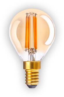 Näve LED lamp E14 3,9W 313lm warmwit dimbaar per 5-set goud