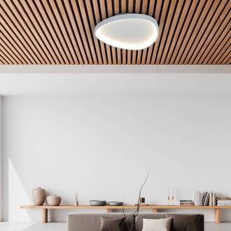 Näve LED plafondlamp Argesa Ø 60,5 cm, wit, CCT, afstandsbediening