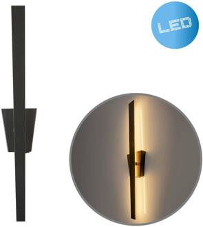 Näve LED wandlamp Trevor met schakelaar, zwart