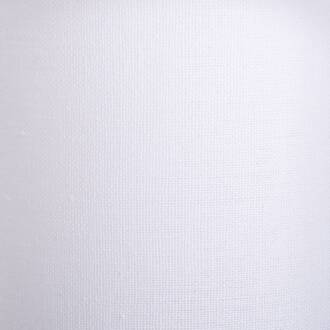 Näve Tafellamp Beta van metaal met stoffen kap wit zwart, wit