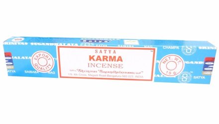 Nag champa Satya Nag Champa wierook stokjes - Karma - 20x - 15 gram