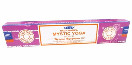 Nag champa Satya Nag Champa wierook stokjes - Mystic Yoga - 20x - 15 gram