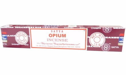 Nag champa Satya Nag Champa wierook stokjes - Opium - 12x - 15 gram Multi