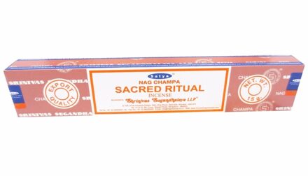 Nag champa Satya Nag Champa wierook stokjes - Sacred Ritual - 20x - 15 gram
