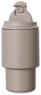 Nagano gerecyclede 350ml reismok Grijs - One size