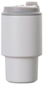 Nagano gerecyclede 350ml reismok Wit - One size