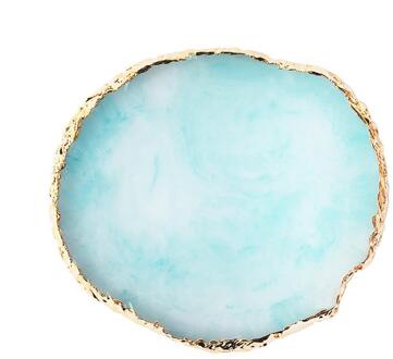 Nagel Palet Nail Art Palet Cosmetische Mixing Palet Set Manicure Resin Nail Tool Cosmetische Mixing Palet Set blauw