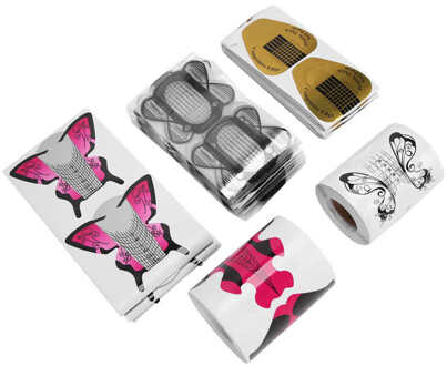 Nagel Sticker Nail Forms Franse Self‑adhesive Nagel Sticker Pvc Decoratie Manicure Tool