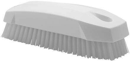 Nagelborstel / kleine werkborstel polyester vezels hard 118 x 45 x 38 mm max. 121° C.