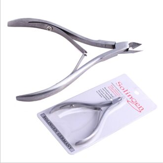 Nagelknipper Cuticle Nipper Cutter Rvs Pedicure Manicure Schaar Nail Tool Voor Trim Dode Huid Cuticula