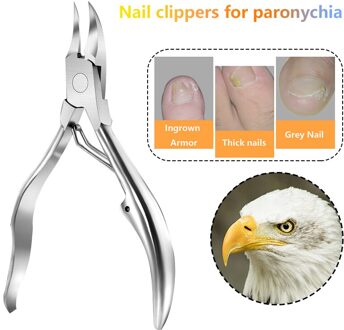 Nagelknipper Cutter Schaar Voet Nail Care Dode Huid Remover Trimmer Pusher Rvs Manicure Pedicure Nail Gereedschap 01