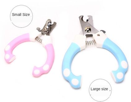Nagelknipper Grote En Kleine Hond Kat Nail Schaar Huisdier Schoonmaken En Beauty Producten Huisdier Nagelknipper Pet Cleaning Tools roze L