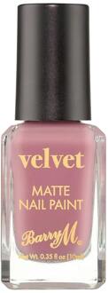 Nagellak Barry M. Velvet Matte Nail Paint Pink Charm 10 ml