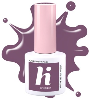 Nagellak Hi Hybrid #210 Hybrid UV Gel Polish Dusty Pink 5 ml