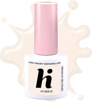 Nagellak Hi Hybrid #355 Hybrid UV Gel Polish Creamy Marshmallow 5 ml