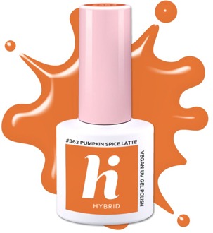 Nagellak Hi Hybrid #363 Hybrid UV Gel Polish Pumpkin Spice Latte 5 ml