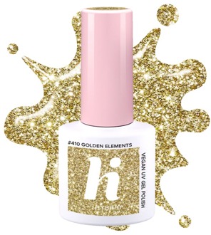 Nagellak Hi Hybrid #410 Hybrid UV Gel Polish Golden Elements 5 ml