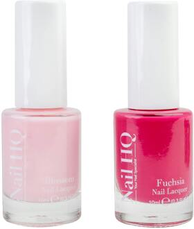 Nagellak Nail HQ Pretty & Pink Duo 2 x 10 ml
