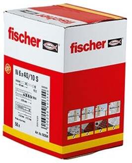 nagelplug N6x40 fischer (50st.)